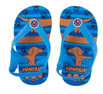 SANDALIA PRAIANA BABY CACHORRO - FASE 2 - MASCULINO - TAMANHO 17 AO 23 # 0073980C - PIMPOLHO