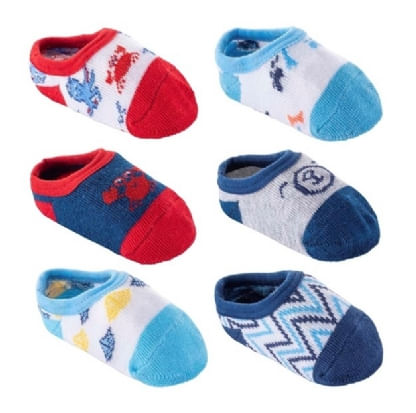 MEIA SAPATILHA COLORIDA - MASCULINO - TAMANHO 00 AO 15 # 0008971 - PIMPOLHO