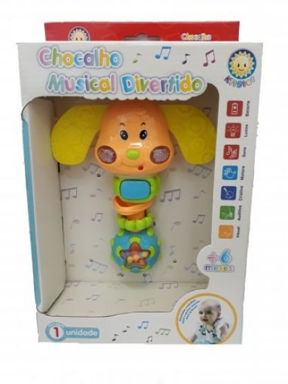CHOCALHO MUSICAL CACHORRINHO # 981 - KITSTAR