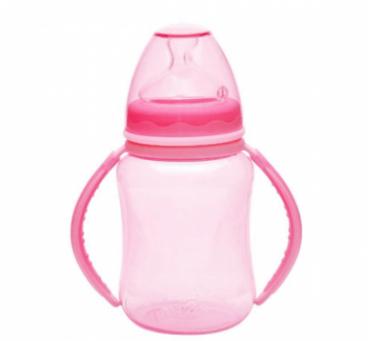MAMADEIRA AQUARELA BIG COM ALÇA - BICO ORTODÔNTICO - 240ML # 1407 - KUKA