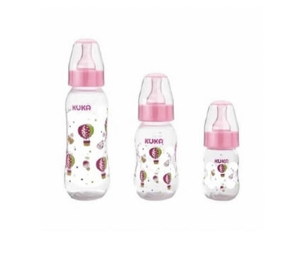 ESTOJO NATURAL COLOR - BICO UNIVERSAL - 3 UNIDADES - 250/160/70ML # 3162 - KUKA