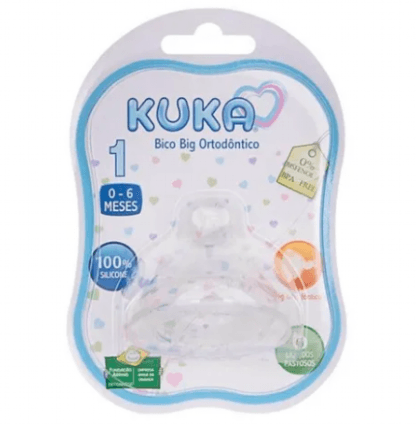 BICO BIG ORTODÔNTICO - LÍQUIDOS PASTOSOS - TAMANHO 1 # 5014 - KUKA