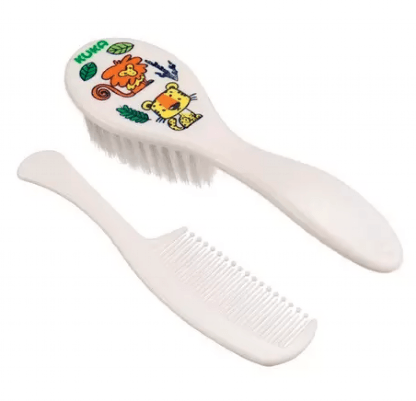 CONJUNTO PARA CABELO - PENTE E ESCOVA # 7459 - KUKA