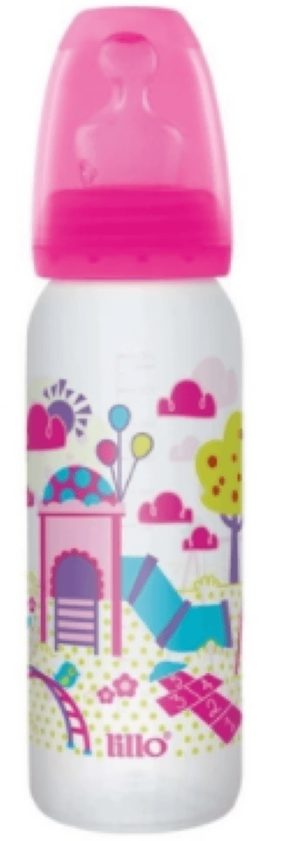 MAMADEIRA SILICONE ORTO DIVERTIDA - TAMANHO 2 - 240ML #633831 - LILLO