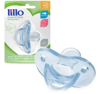 CHUPETA SOFT CLAMING SILICONE TAMANHO 2 # 629821 - LILLO