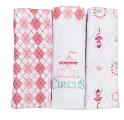 KIT CUEIRO ROLINHOS CIRCUS - COM 3 UNIDADES # 337005 - MINASREY