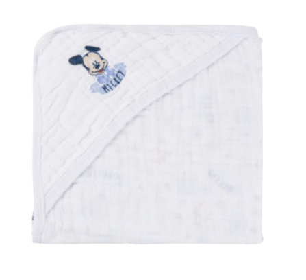 TOALHA DE BANHO SOFT COM CAPUZ MICKEY # 3787 - MINASREY
