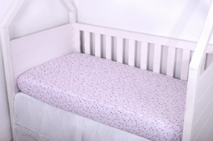 LENÇOL ESTAMPADO CARICIA - 70CMX130CMX12CM # 4227 - MINASREY