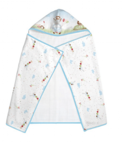 Toalha-De-Banho-Felpuda-Forrada---Com-Capuz-Estampada---90x70cm---Safari-Baby---09001369