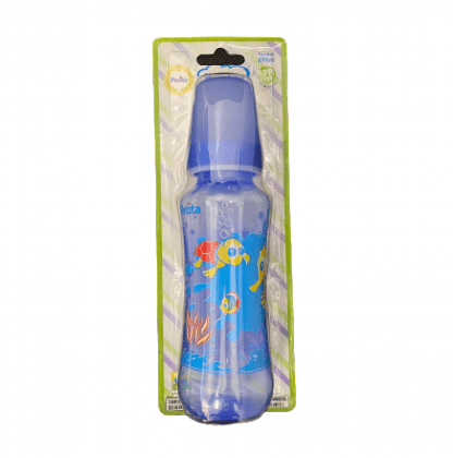 MAMADEIRA CINTURADA SILICONE 240ML # 7130-AZ - PETITA