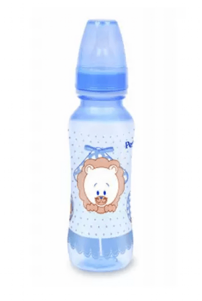 MAMADEIRA CINTURADA FILHOTES ORTODÔNTICA 240ML # 7140-AZ - PETITA