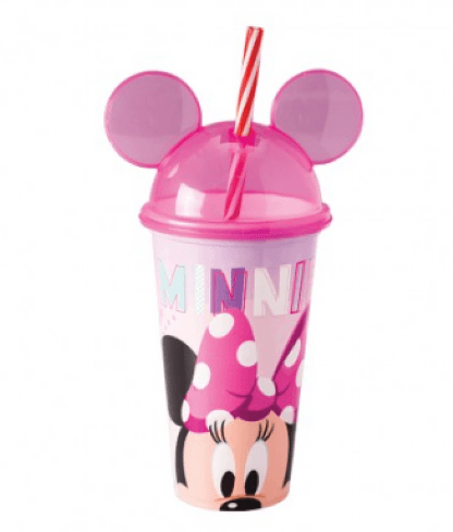 COPO COM ORELHA MINNIE - 500ML # 12974 - PLASUTIL