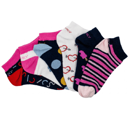MEIA INFANTIL FUN - 21 A 25 - 6 PARES # 0015 - FAMILY SOCKS