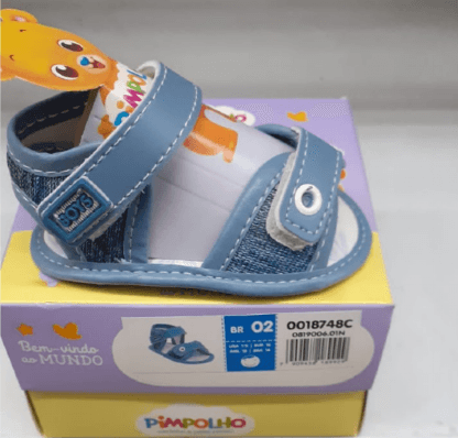 SANDÁLIA INFANTIL - FASE 1 - 1 AO 4 # 0018748C - PIMPOLHO