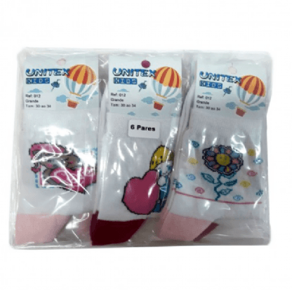 KIT MEIA - 3 PARES - TAMANHO 9 AO 12 # 012 - VIVANT