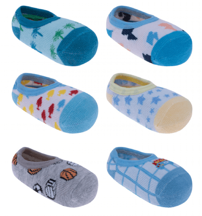 MEIA SAPATILHA COLORIDA - MASCULINO - TAMANHO  21-25 # 0008975 - PIMPOLHO