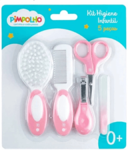 KIT HIGIENE INFANTIL - 5  PEÇAS # 000925/7/8/9KT - PIMPOLHO