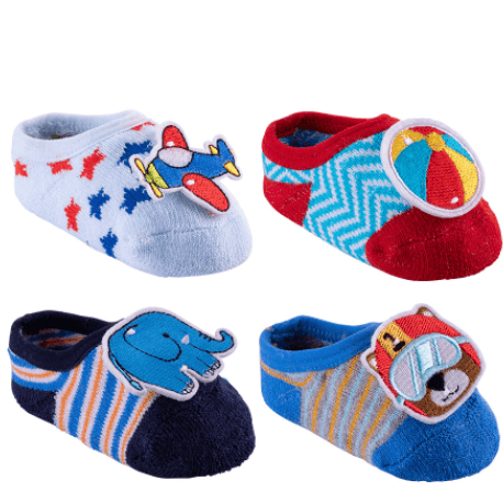 MEIA SAPATILHA APLIQUE  MASCULINO - TAMANHO 00 AO 15 # 0009161 - PIMPOLHO