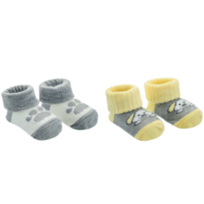 KIT MEIA 2 PARES - TAMANHO RN # 0009573 - PIMPOLHO