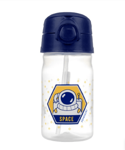 COPO COM CANUDO DE SILICONE - 370ML - FOGUETE # 0009462 - PIMPOLHO