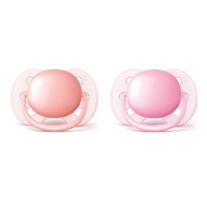 CHUPETA ULTRA SOFT LISA DUPLA - 0 A 6 MESES - 2 UNIDADES # SCF213/20 - AVENT