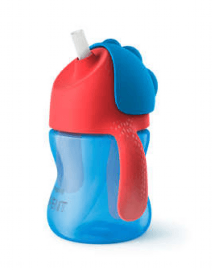 COPO DINOSSAURO COM CANUDO CURVADO - 200ML # SCF796/01 - AVENT