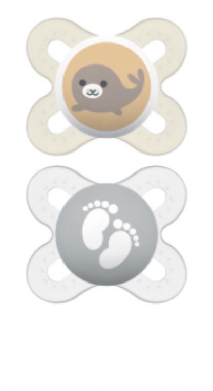CHUPETA START 0-2M COM 2 NEUTRA # CH21123/2206 - MAM BEBE SAUDE