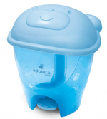 Lixeira-Infantil-Fofura-Com-Pedal-Translucida---12-Litros---0987