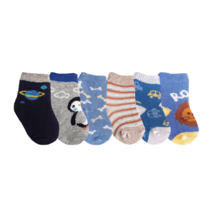 KIT MEIA COLOR RN - 6 PARES # 0495 - DELOS (YOU)
