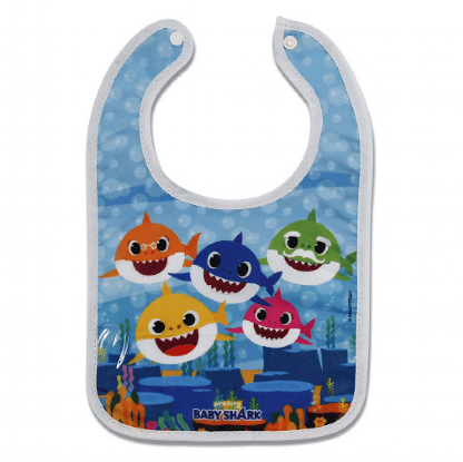 BABADOR DECORADO BABY SHARK # 01278 - DERMIWIL BABY GO