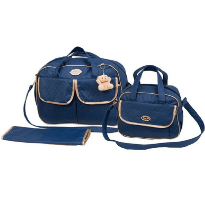KIT BOLSA MOMMY BABY COM 2 PEÇAS # 904 - ESPERA FELIZ