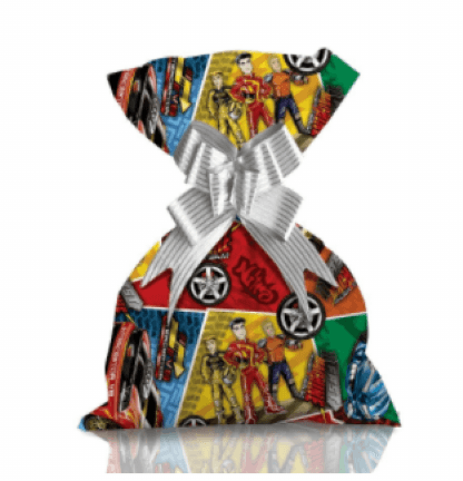 SAQUINHO PARA PRESENTE - 20X29 - RACER TEAM - 50 UNIDADES # 1199-169 - GALA PAIS & FILHOS