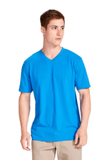 Camiseta----Masculina----Decote--V---World---Tamanho-P-Ao-Xxg---022bax7en