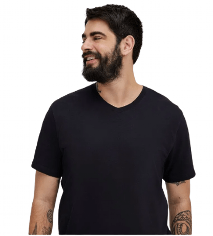 Camiseta-----Masculino----Decote--V---World---Tamanho-P-Ao-Xxg---022bn1007s