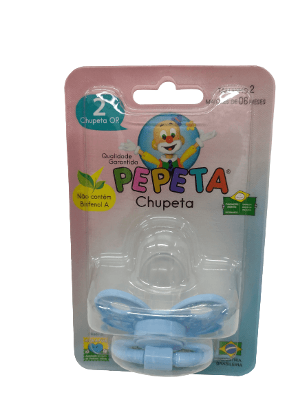 CHUPETA ORTO SILICONE TAMANHO 2 # 1607-OS - PEPETA