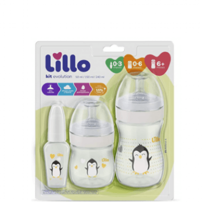KIT MAMADEIRA EVOLUTION - 3 UNIDADES # 628801 - LILLO