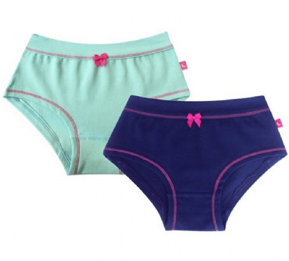 CALCINHA INFANTIL LIGHT EM COTTON - 2 UNIDADES # 1250 - LUNA