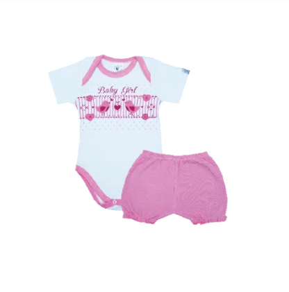 CONJUNTO FEMININO - BODY MEIA MANGA SUEDINE COM SILK - SHORT SUEDINE # 200966 - MAFESSONI