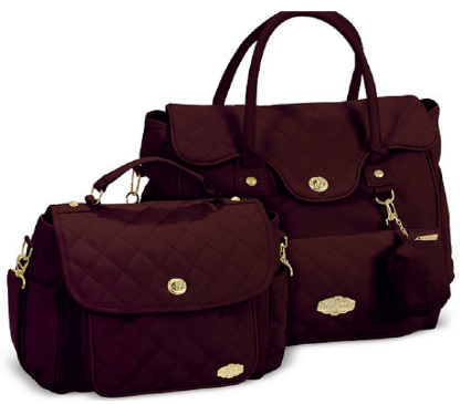 KIT BOLSA E FRASQUEIRA - GRIFF MATELASSÊ # 3037/38 - MAVE BABY
