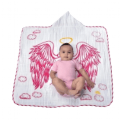 TOALHA ANJINHO FELPA MINI HERDEIROS # 6529 - MINASREY