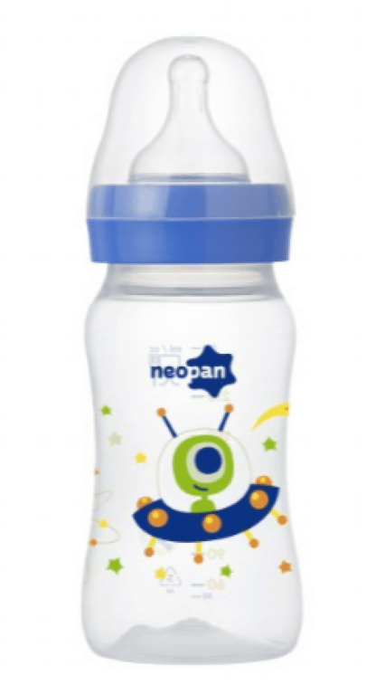 MAMADEIRA CRIATIVA BOCA LARGA CONVENCIONAL- 250ML # 2521 - NEOPAN