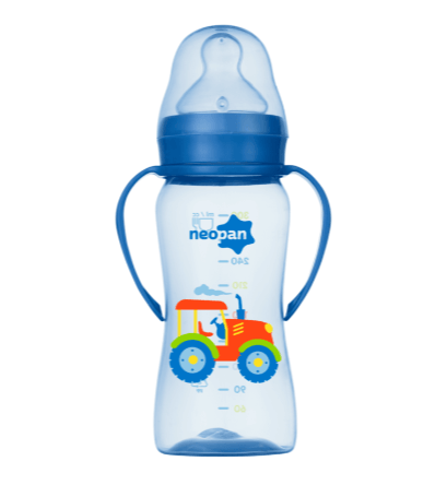 MAMADEIRA COM ALÇA CRIATIVA - ORT.2 - 300ML # 2591 - NEOPAN