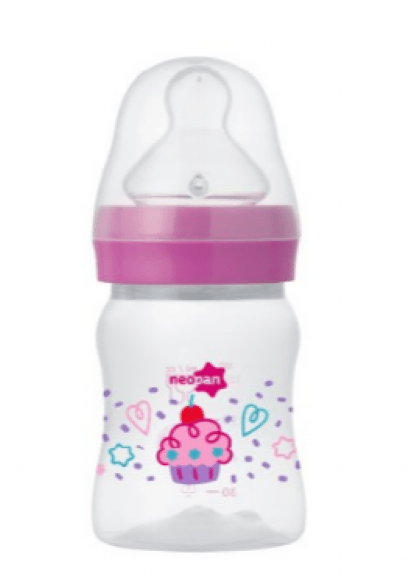 MAMADEIRA CRIATIVA BOCA LARGA ORTODÔNTICA- 130ML # 2672 - NEOPAN
