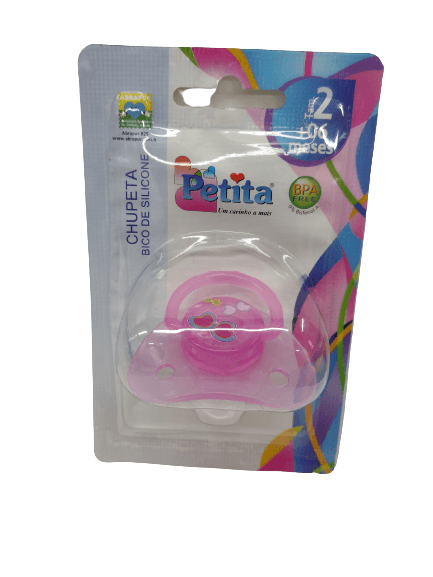 CHUPETA CRISTAL REDONDA - TAMANHO 2 # 1800RSR - PETITA