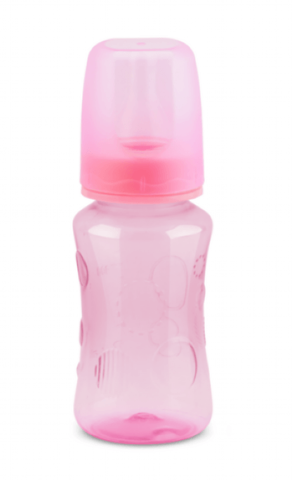 MAMADEIRA BICO EM SILICONE - COLORIDA 140ML # 3011-RS - PETITA