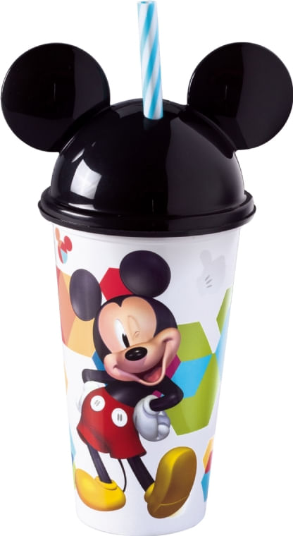 COPO MICKEY DECORADO 500ML # 6823 - PLASUTIL