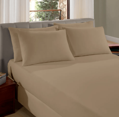 LENÇOL KING SIZE LISO - 190X200X35CM # 60.20.0001 - SUL BRASIL