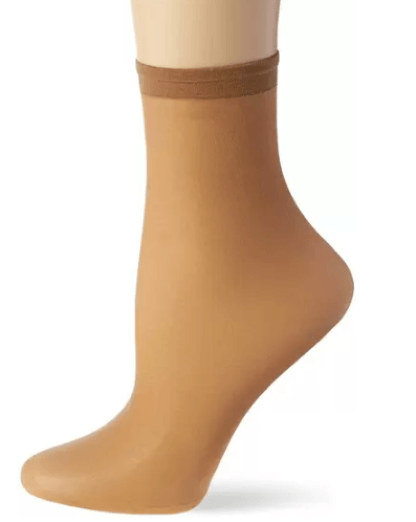 MEIA SOQUETE TRANSPARENTE - 6 UNIDADES # W06126 - TRI FIL