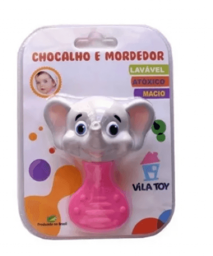 MORDEDOR E CHOCALHO - ELEFANTE # 100-301 - VILA TOY