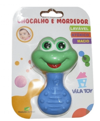 MORDEDOR E CHOCALHO - SAPO # 100-332 - VILA TOY